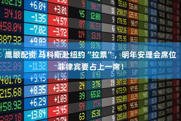 鹰眼配资 马科斯赴纽约“拉票”，明年安理会席位菲律宾要占上一席！