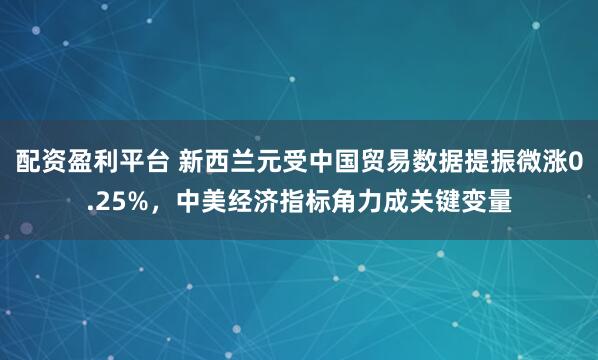 配资盈利平台 新西兰元受中国贸易数据提振微涨0.25%，中美经济指标角力成关键变量